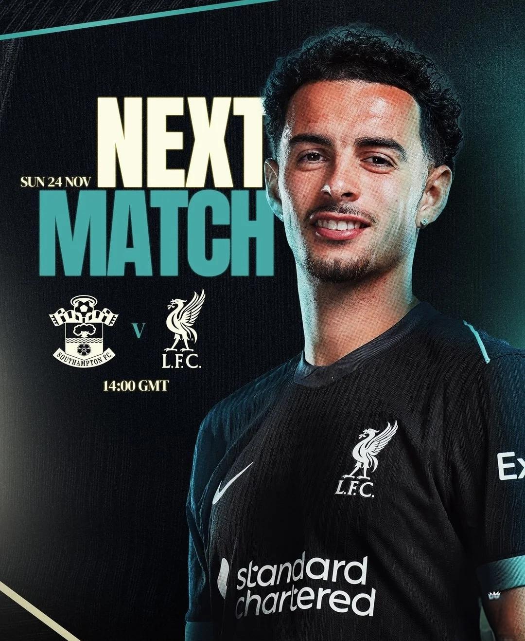 南安普顿客场战平伯恩茅斯，保持不败